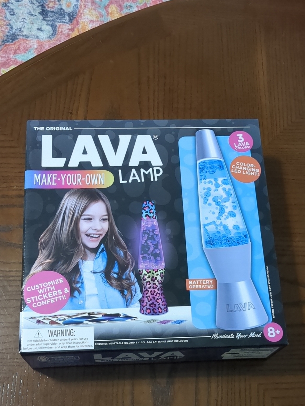 Make-Your-Own Lava Lamp Kit - Blue